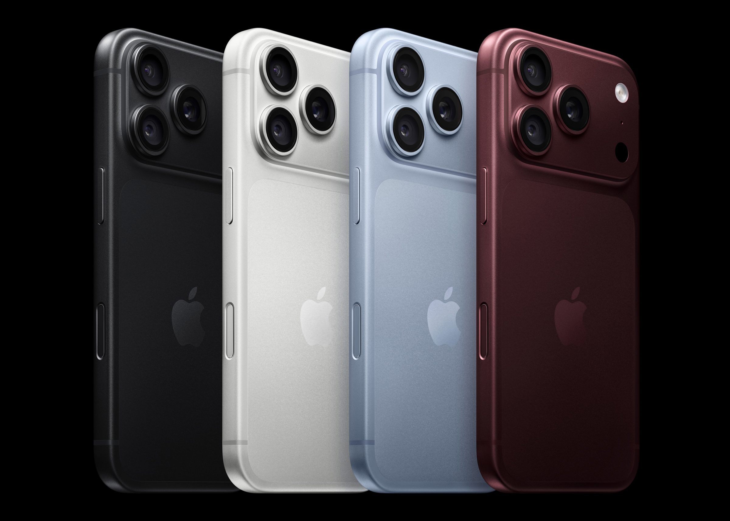 El iPhone 18 Pro estará disponible en cuatro elegantes acabados: negro, plata, gris glaciar y burdeos